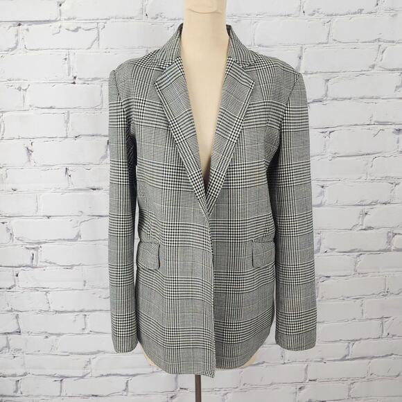 Theory Jackets & Blazers - Theory Blazer Sedeia 97% Virgin Wool Houndstooth Corpcore Professional Office